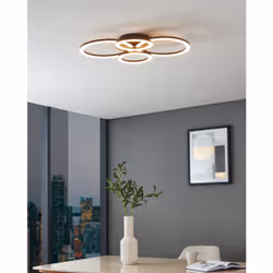 EGLO PARRAPOS-Z éclairage de plafond Noir LED E