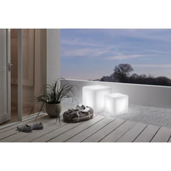 EGLO Bottona Éclairage de plancher extérieur E27 15 W Blanc