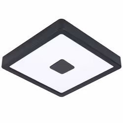 EGLO Iphias 2, LED, Ampoule(s) non remplaçable(s), 3000 K, 2000 lm, IP44, Noir, Blanc