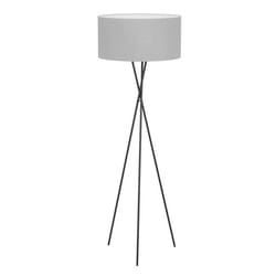 EGLO Fondachelli éclairage au sol E27 60 W Noir, Gris