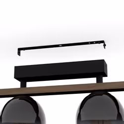 EGLO Filago éclairage de plafond Noir, Marron, Gris, Transparent E27