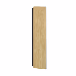 EGLO LED-Wandleuchte Zubialde 12W 3000K Holz/schwarz, Rectangle, 3000 K, IP20, Noir, Marron