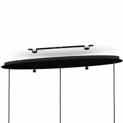 EGLO Pendelleuchte Aguilares 3xE27 Stahl/Glas sw-gr-transp éclairage de plafond E27 40 W
