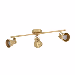 EGLO SERAS, 3 ampoule(s), LED, GU10, 250 lm, IP20, Or, Transparent