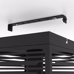 EGLO Piedritas éclairage de plafond Noir E27