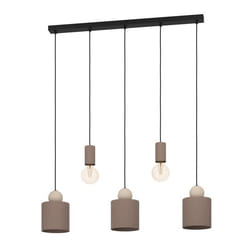 EGLO Gazzola éclairage en suspension Support flexible E27 40 W
