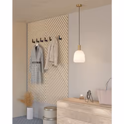 EGLO Pendelleuchte Manzanares 1xE27 MS-geb/Goldfarben/ws éclairage de plafond E27 40 W