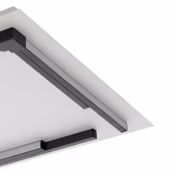 EGLO Zampote éclairage de plafond Noir, Blanc LED E