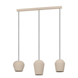 EGLO Pendelleuchte Cambaito 3xE27 Sandfarben éclairage de plafond E27