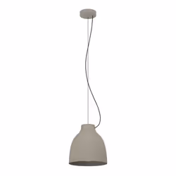 EGLO Pendelleuchte Camasca 1xE27 Taupe, 1 ampoule(s), E27, IP20, Taupe