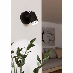 EGLO Sorego Noir Adapté à une utilisation à l'intérieur GU10 3 W