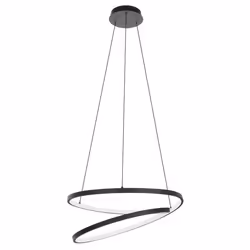 EGLO Ruotale, Noir, Blanc, Noir, Blanc, Aluminium, Acier, Rond, Noir, Intérieure