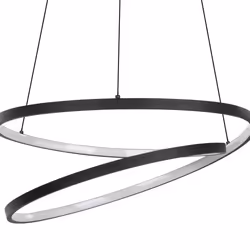EGLO Ruotale éclairage en suspension LED Noir, Blanc