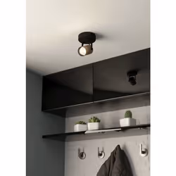 EGLO Cayuca Noir Adapté à une utilisation à l'intérieur GU10 3 W