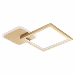 EGLO Gafares, LED, 6500 K, IP20, Or, Blanc