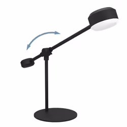 EGLO Clavellina lampe de table 6,8 W LED F Noir, Blanc