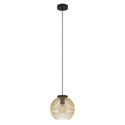 EGLO Pendelleuchte Venezuela E27 schwarz/Gold éclairage de plafond 40 W