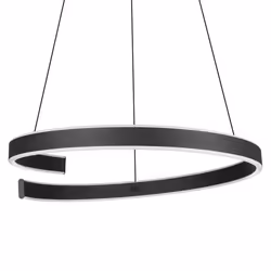 EGLO Andabaia-Z éclairage en suspension Support flexible 42,5 W Noir