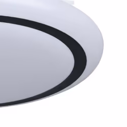 EGLO CAPASSO éclairage de plafond Noir, Blanc F