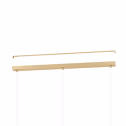EGLO Aglientina éclairage en suspension Support flexible E27 40 W Laiton, Blanc