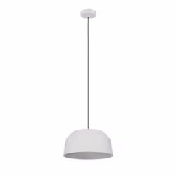 EGLO Pendelleuchte Contrisa 1xE27 D 380mm grau, 1 ampoule(s), E27, IP20, Gris