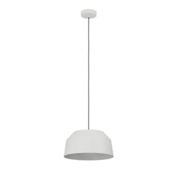 EGLO Pendelleuchte Contrisa 1xE27 D 380mm grau éclairage de plafond E27 40 W