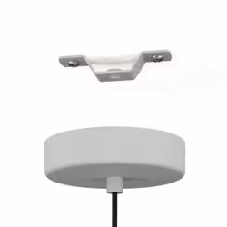EGLO Pendelleuchte Contrisa 1xE27 D 380mm grau éclairage de plafond E27 40 W