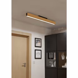 EGLO Anchorena-Z éclairage de plafond Noir, Marron, Blanc LED