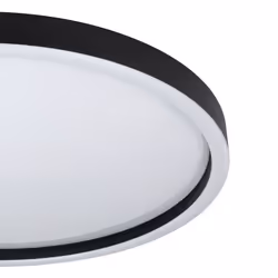 EGLO Montemorelos-Z éclairage de plafond Noir, Blanc LED E