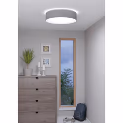 EGLO Romao-Z éclairage de plafond Gris, Blanc LED F