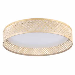 EGLO Luppineria, LED, 3000 K, 2500 lm, IP20, Marron, Blanc