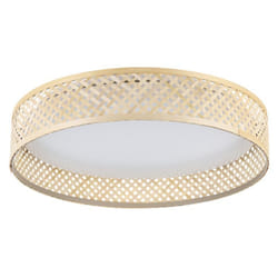 EGLO Luppineria éclairage de plafond Marron, Blanc LED F