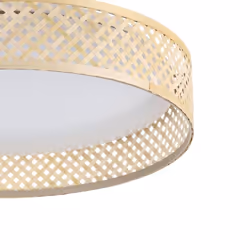 EGLO Luppineria éclairage de plafond Marron, Blanc LED F
