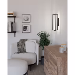 EGLO Siberia Noir, Blanc Adapté à une utilisation à l'intérieur 15,5 W