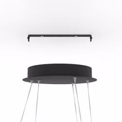 EGLO LOBINERO-Z éclairage en suspension Support flexible LED Noir, Transparent, Blanc