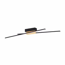 EGLO Panagria, 2 ampoule(s), LED, 3000 K, 3120 lm, IP20, Noir, Marron