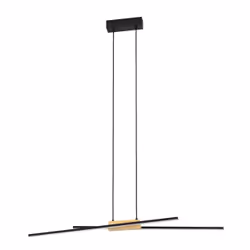 EGLO 900489, LED, 3000 K, 1560 lm, IP20, Noir, Marron, Blanc