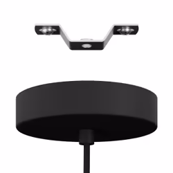 EGLO Pendelleuchte Bajazzara 1xE27 schwarz éclairage de plafond E27 40 W
