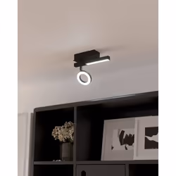 EGLO Cardillio 2 Spot lumineux encastrable Noir LED 3,2 W F