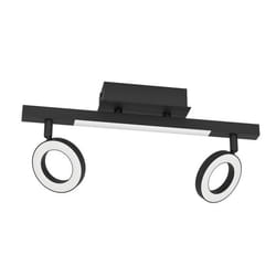EGLO Cardillio 2 Spot lumineux encastrable Noir 3,2 W E