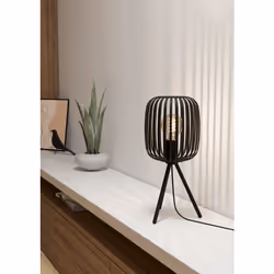 EGLO Romazzina lampe de table E27 40 W Noir - Vue supplémentaire 2