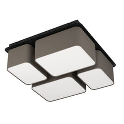 EGLO Mordazo éclairage de plafond Anthracite, Noir, Marron E27