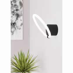 EGLO Caranacoa Noir, Blanc Adapté à une utilisation à l'intérieur