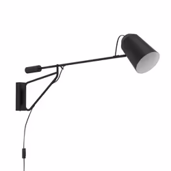EGLO LORETO, Surface, 1 ampoule(s), E27, IP20, Noir, Blanc