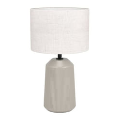 EGLO Capalbio lampe de table E27 Sable, Blanc