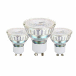 Lot de 3 ampoules GU10 cob 4,5W 345 lumens 4000K