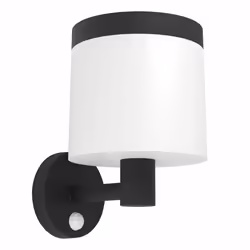 EGLO Pantete, Noir, Blanc, IP44, III, Plastique, LED, 7,5 W