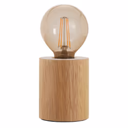 EGLO TURIALDO, Marron, Bois, Bois, Universel, Noir, IP20, II
