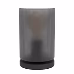 EGLO Colomera, Noir, Gris, Verre, Acier, Noir, IP20, II, E27