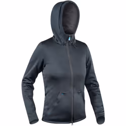Komperdell Full Zip Hoody Veste protecteur dames, noir, taille XL pour Femmes